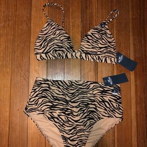 Hight Waisted Hollister Bikini set